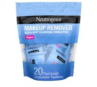 Neutrogena Makeup Remover Cleansing Towelette Singles, Daily Face Wipes To Remove Dirt, Oil, Makeup & Waterproof Mascara, Individu