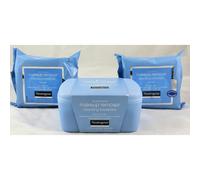 Neutrogena Makeup Remover Cleansing Towelettes Combo Pack 1-25 Count Tub Plus 2-25 Count Refills