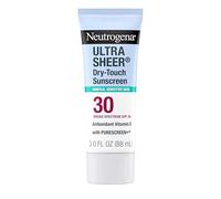 Neutrogena Mineral UltraSheer Dry-Touch SPF 30 Sunscreen Lotion, Water-Resistant Broad-Spectrum UVA/UVB Protection, Skin Nourishing, Lightweight with Vitamin E, Oxybenzone-Free, 100 ml