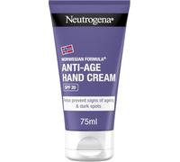 Neutrogena Norwegian Formula Anti age Hand Cream SPF20 3x75ml | Fast-Absorbing Hand Care with SPF20, Enriched with Minerals to Support Collagen and Prevent Brown Spots for Supple Skin