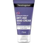 Neutrogena Norwegian Formula Anti-Age Hand Cream with SPF20 (1 x 75 ml), Hand Lotion with Fast-Absorbing Texture, Provides Intense Hydration and Helps Restore Skin's Suppleness
