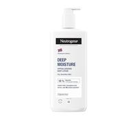 Neutrogena Norwegian Formula Deep Moisture Body Lotion (1x 400ml), Fragrance-Free Moisturiser for Sensitive and Dry Skin, Provides 48-Hour Moisturisation