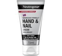Neutrogena Norwegian Formula Hand and Nail Cream (3x 75ml), Nourishing, Intensive Hand Moisturiser with Glycerin, Vitamin E for Healthier, Softer Skin, Lotion to Strengthen Nails and Soften Cuticles