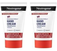 Neutrogena Norwegian Formula Hand Cream Concentrated Unscented (2 x 75ml), For