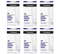 Neutrogena Norwegian Formula Moisturizing Hand Cream Formulated with Glycerin for Dry, Rough Hands, Fragrance-Free Intensive Hand Lotion, 2 oz, Pack of 6