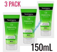 Neutrogena Oil Balancing Daily Exfoliator Lime & Aloe Vera 3x 75ML daily use
