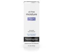 Neutrogena Oil-Free Daily Facial Moisturizer for Sensitive Skin Ultra-Gentle & Lightweight Moisturizers Free of Fragrances & Dyes 4 fl. oz