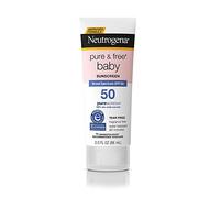Neutrogena Pure & Free Baby Mineral Sunscreen Broad Spectrum SPF 50, 3 Fl. Oz. (Pack of 3)