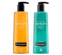 Neutrogena Rainbath Refreshing & Cleansing Shower & Bath Gel, Moisturizing Daily Body Wash & Shaving Gel for Soft Skin, Two Pack Including Ocean Mist