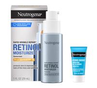 Neutrogena Rapid Wrinkle Repair Retinol Face Moisturizer with SPF 30 Daily Anti-Aging Face Cream Retinol & Hyaluronic Acid & Trial Size Hydro B