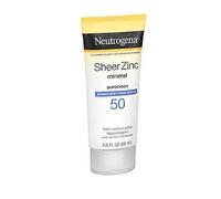 Neutrogena Sheer Zinc Mineral Sunscreen Spf 50, 3 Oz (Pack of 1)