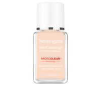 Neutrogena SkinClearing Oil-Free Acne and Blemish Fighting Liquid Foundation with Salicylic Acid Acne Medicine Shine Controlling for Acne Prone
