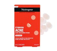 Neutrogena Stubborn Acne Pimple Patches, Acne Treatment for Face, Ultra-Thin Hydrocolloid Spot Stickers Provide Optimal Healing for Pimples, 24 Patches