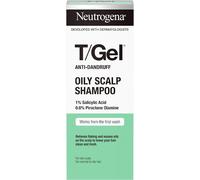 Neutrogena T Gel Anti Dandruff Shampoo 250ml Oily Scalp Daily Use New Formula