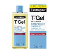 Neutrogena T/Gel® Scalp Relief Anti-Dandruff Shampoo (1x250ml) With 3% Salicylic Acid, Clinically Proven Formula Fights Dandruff from First Wash