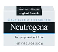 Neutrogena The Transparent Facial Bar Original Formula 3.5 Ounce (Value Pack of 8)