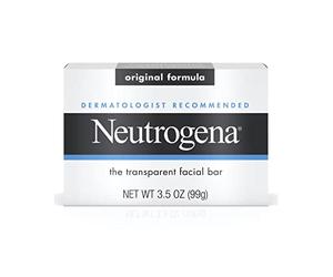 Neutrogena The Transparent Facial Bar Original Formula, 3.50 Oz Pack Of 3