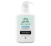 Neutrogena Fragrance Free Ultra Gentle Foaming Daily Cleanser, Hydrating Face Wash for Sensitive Skin, Removes Makeup & Gently Cleanses Without Over Drying, Hypoallergenic, 5.8 fl. oz