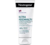 Neutrogena Ultra Rich Foot Cream, Non-Greasy Foot Care Cream with 40% Glycerine + Bisabolol, Fast Absorbing Moisturising Cream for Dry & Stressed Feet (100 ml)