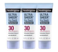 Neutrogena Ultra Sheer Dry-Touch Sunscreen Lotion, Broad Spectrum SPF 30, 3 pack