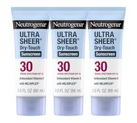 Neutrogena Ultra Sheer Dry-Touch Sunscreen Lotion, Broad Spectrum SPF 30, 3 pack