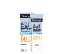 Neutrogena® Ultra Sheer Invisible Cream Sunscreen Hydration SPF50 50ml