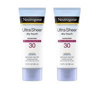 Neutrogena Ultra Sheer SPF 30 Dry Touch Sunscreen lotion - 2 PACKS LOT