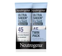 Neutrogena Ultra Sheer Sunscreen SPF 45 Twin Pack, 6 oz. by Neutrogena
