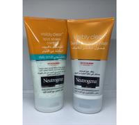Neutrogena Visibly Clear Gentle Exfoliating Face Wash & Spot Control Scrub 150ml