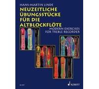 Modern Exercises for Treble Recorder - treble recorder - intermediate - (sheet music) - (ED 4797)
