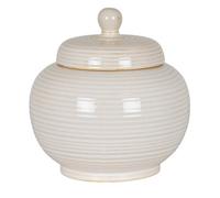 Neva Matte Stoneware Lidded Ceramic Storage Jar