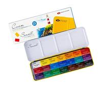 Neva Palette Sonnet Artists Watercolors Paint Set (21 Pans in Metal Box) Russia