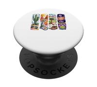 Nevada Desert Road Trip Adventure Watercolor PopSockets Adhesive PopGrip