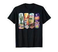 Nevada Desert Road Trip Adventure Watercolor T-Shirt