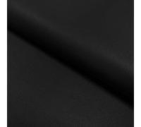 Nevada FR Plain Faux Leatherette Fabric Material - Black, 1/2Mtr - 150cm x 50cm