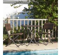 Nevada Garden Bistro Set by Royalcraft - 2 Seats Cushions