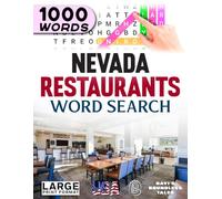 Nevada Restaurants Word Search: Large Print (50-State Restaurants Word Search Series)