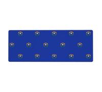 Nevada State Flag Keyboard and Mouse Pad, Extra Large Desk Cover, Spill Resistance Mat for Smooth Tracking