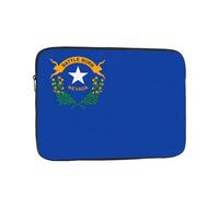 Nevada State Flag Laptop protective case, suitable for 13-inch and 13.6-inch laptops. Features a thickened zipper design.