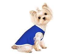 Nevada State Flag Print Pet T-Shirt Vest Soft Stretchy Apparel Wear Fashion Tank Top for Indoor Outdoor Use