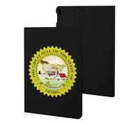 Nevada State Logo Slim Tablet Cases Compatible with iPad Series Without Pencil Holder Protective Cover Compatible with ipad Pro/ipad Air3(10.5in)