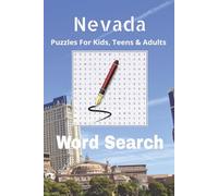 Nevada Word Search Book: Discover the Silver State with Fun Puzzles about Cities, History, and Nature
