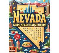 Nevada Word Search Puzzle Book for Adults: Large Print Brain Games for Travel, Seniors & Relaxation: 100 Nevada-Themed Puzzles with Fun Facts, Trivia ... Fun (U.S. State Word Search Adventure Series)