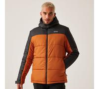 Regatta Men's Water-repellent Nevado Vii Insulated Padded Jacket Burnt Copper Ash, Size: 3XL