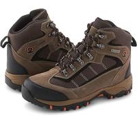 Nevados Trail Mens Gents Waterproof Genuine Leather Lightweight Breathable Lace Up Memory Foam Hiking Outdoor Trekking Ankle Boots (BROWN, UK Footwear Size System, Adult, Men, Numeric, Medium, 11)
