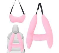 Nevalerra Autositz-Slafkopfkehr H Shaped Travel Pillow The Ergonomic H-Shaped Comfort Pair for Long Travel, Ergonomic Car Sleeping Head for Head, Neck and Armrest