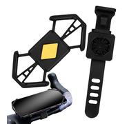 Nevalerra Bicycle Phone Holder | Flexible Holder Clip with Silicone Damping for Bicycle Phone | for Adults Men Kids Commuting Tourism Racing Travel