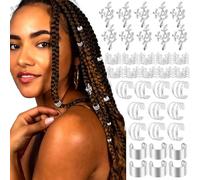 Nevalerra Braid Jewelry for Women - Unique Hair Accessories Lightweight Hair Pin Versatile Hair Accessories | Easy to Attach with Refined Details for Office, School, Events