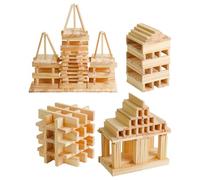 Nevalerra Building Toys for Kids, Stacking Block Toy, Educational, Wood Blocks for Educational Preschool Learning