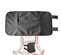 Nevalerra Castor Oil Packs for Body - 19x9.4in Velvet Cloth, Machine Washable Strap, Comfortable Wearable Holistic for Neck Abdomen Stomach | Natural Health Care Therapeutic Support